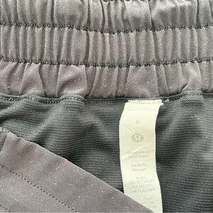 Black lululemon shorts